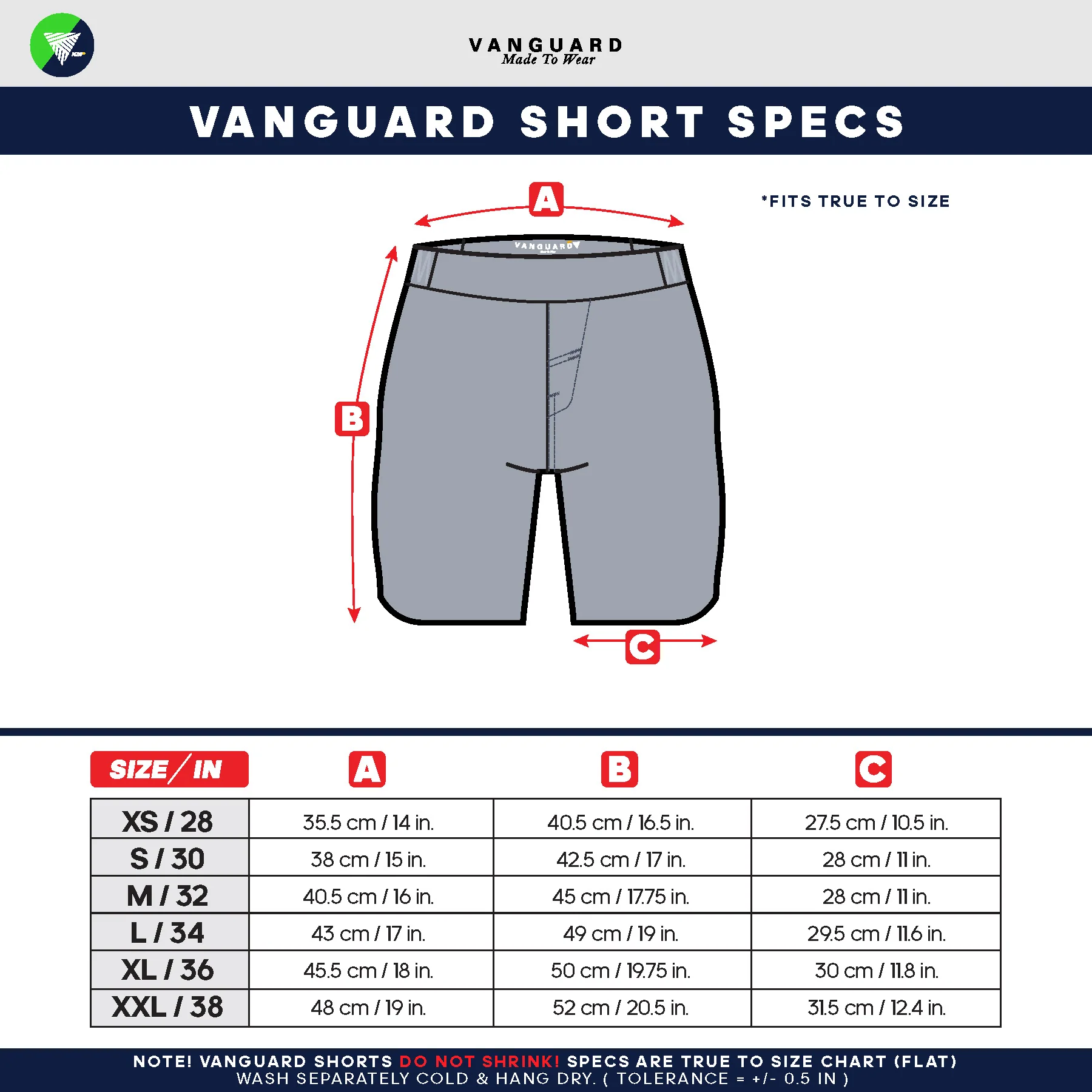 Guide de taille 1